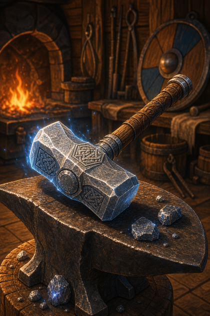 Asteroid-Forged Warhammer Asteroid-Forged Warhammer