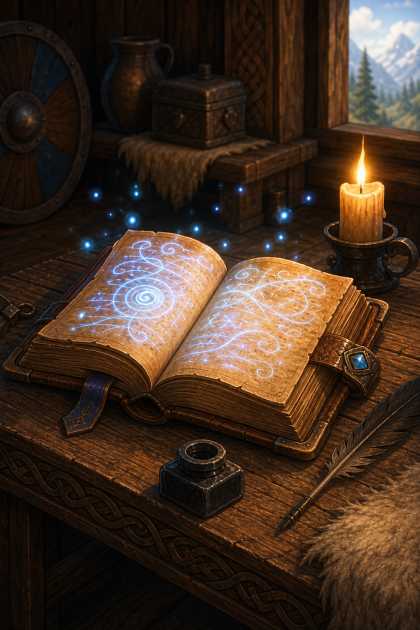Caleb's Awakened Spellbook Caleb's Awakened Spellbook