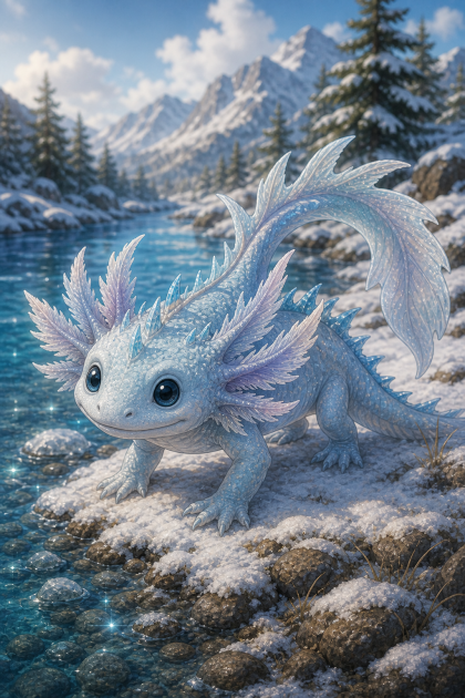 Frostfluff Fiskdraki Frostfluff Fiskdraki
