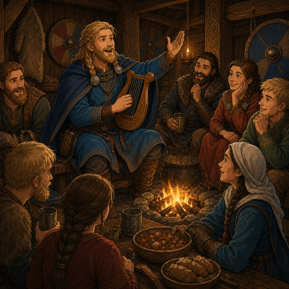 Skald (Norse): Compelling Storyteller Skald (Norse): Compelling Storyteller